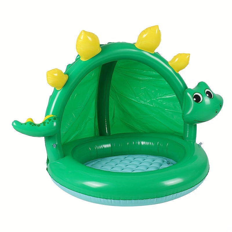 Inflatable Dinosaur Pool for Babies – With Sunshade & Playful Design