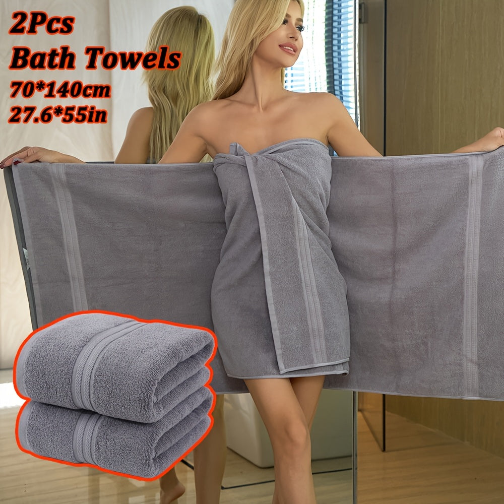 Premium Cotton Bath Towel Set – Soft and Absorbent