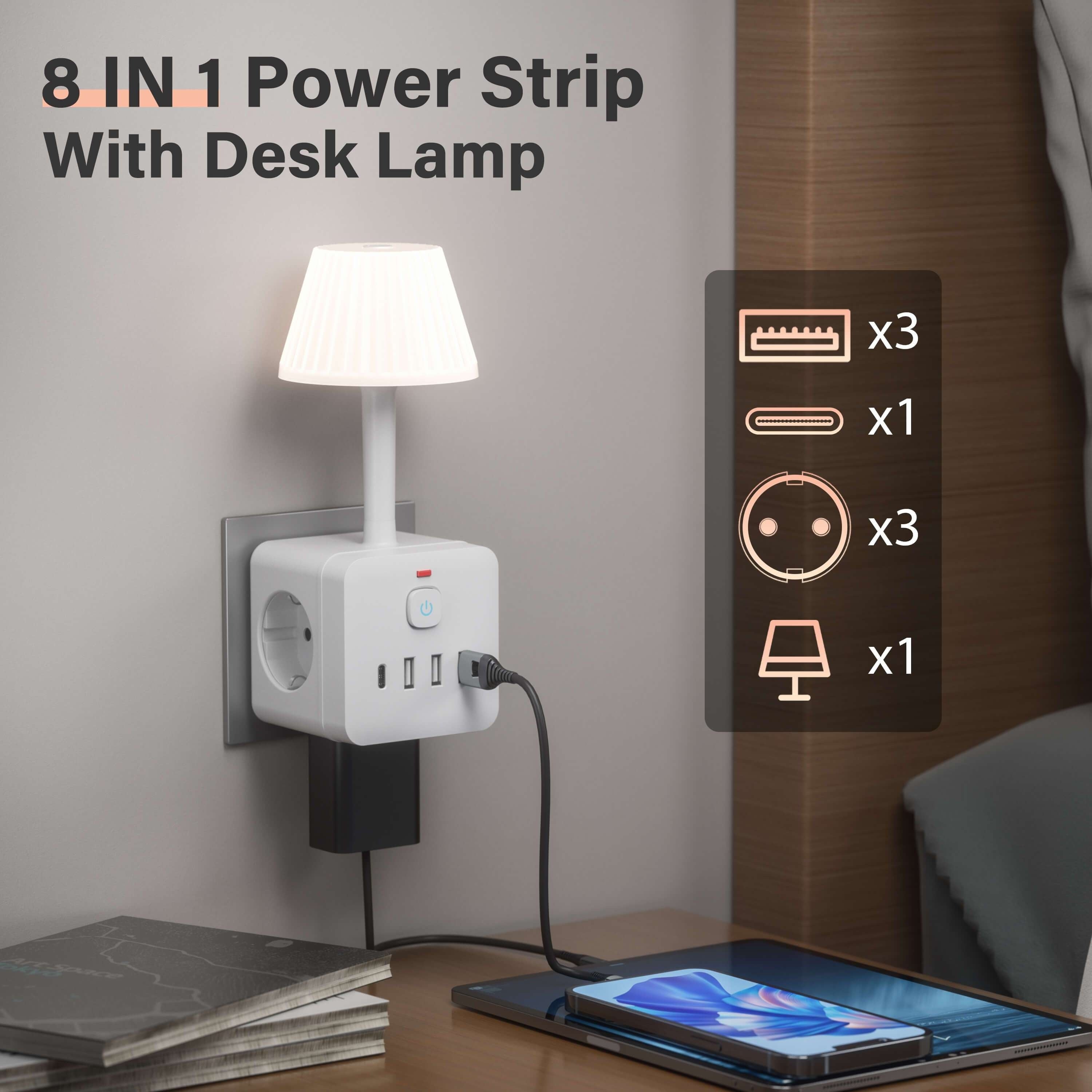 Smart 8-in-1 Night Light - For Smart Solutions and Lighting