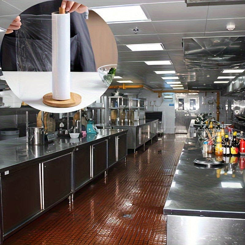 Bamboo Kitchen Roll Holder with Natural Finish – Stylish and Practical for the Worktop