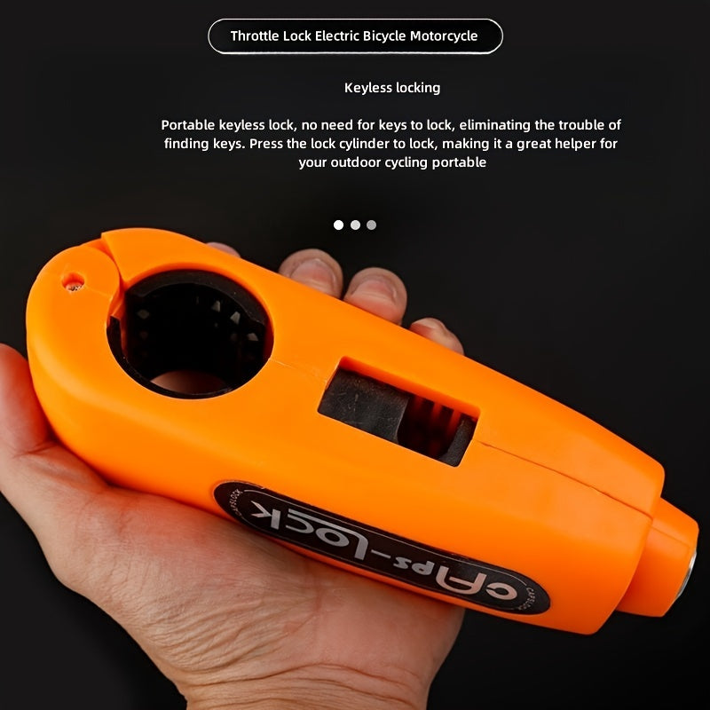 SafeGuard Mini Bike Lock - Compact and Durable for Optimal Protection of Your Bike and Scooter