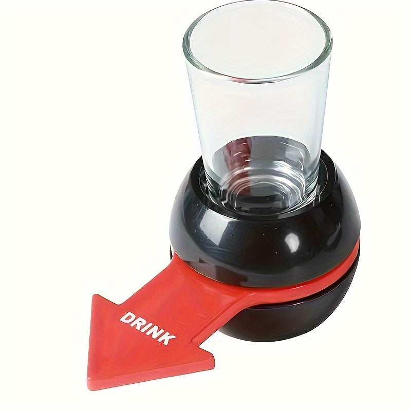 Spin the Arrow Shot Glass Game – The Ultimate Drinking Game for Parties