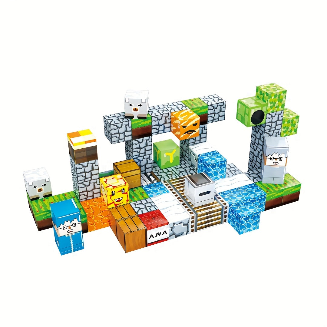 Magnetic Builder Set - Creative and Educational Building for Children