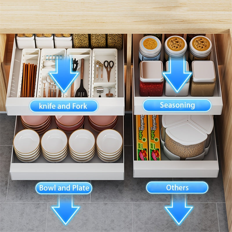 Extendable Kitchen Cabinet Organizer - Lina