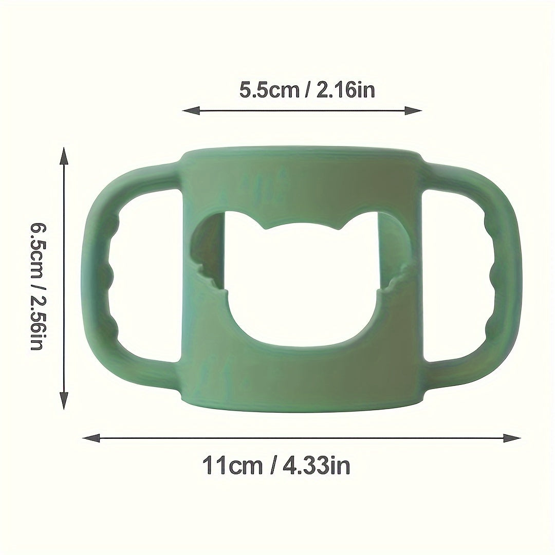 SnuggleGrip Silicone Bottle Handles for Babies – Soft & Flexible