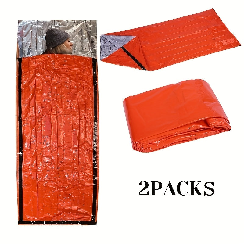 SurviveMate Emergency Survival Sleeping Bags - Waterproof Insulation for Camping