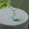 Minimalist Drop Opal Pendant Necklace – Selina