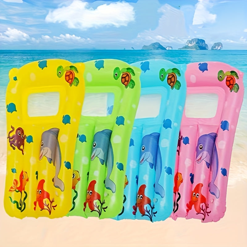 Inflatable Swim Board – One Size Fits All with Fun Sea Creature Design