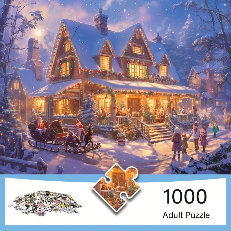 Winter Enchantment Puzzle – Enjoy the Festive Atmosphere