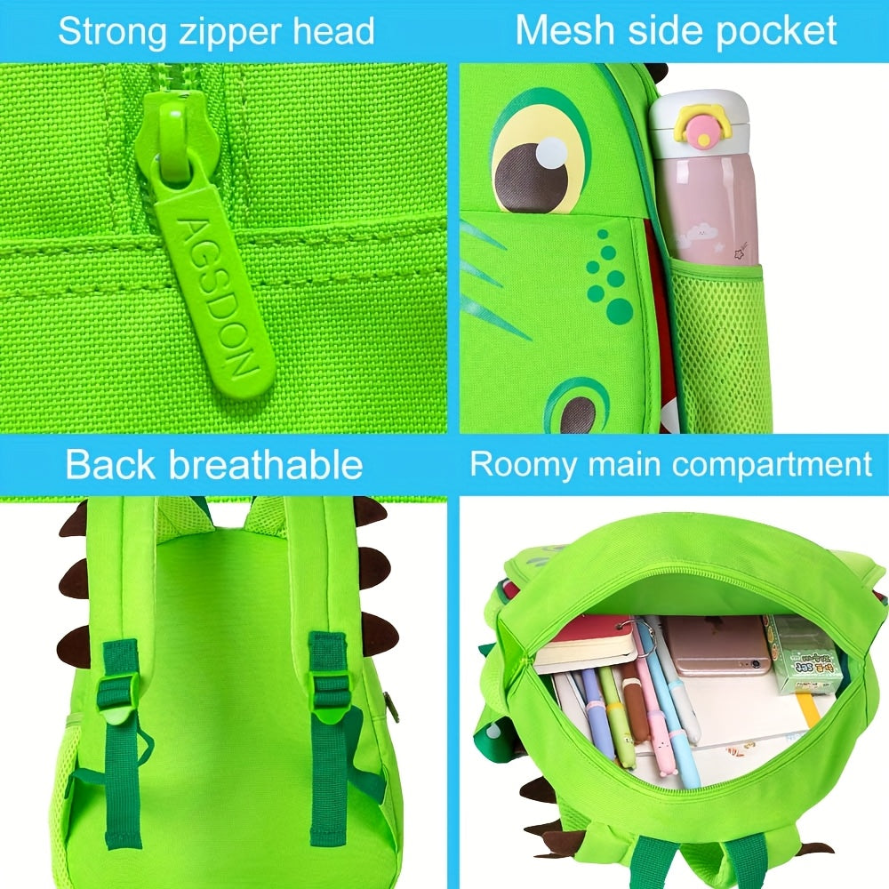 Cute Dinosaur Backpack for Children – Spacious and Comfortable School Bag