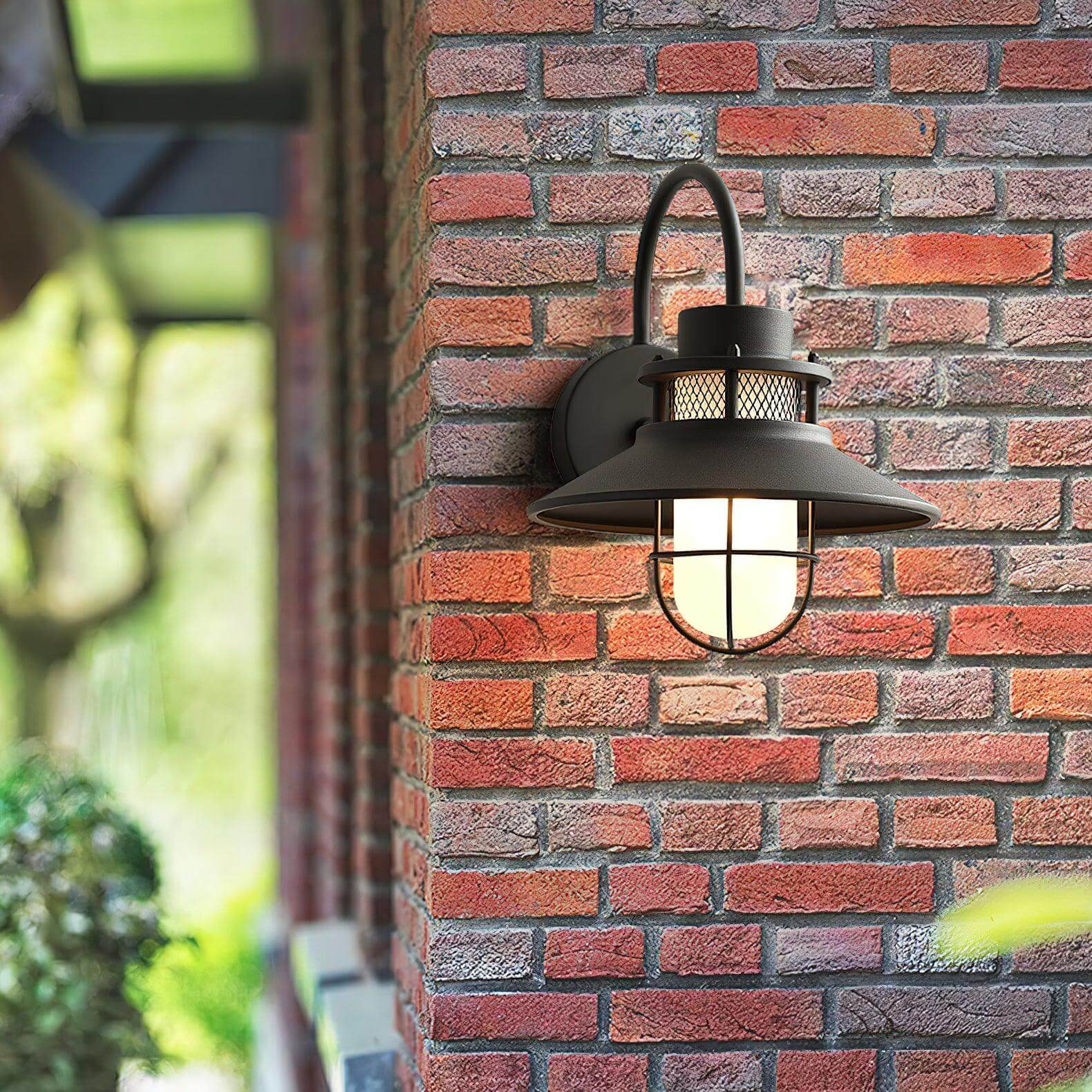 Industrial Outdoor Wall Light - Weatherproof