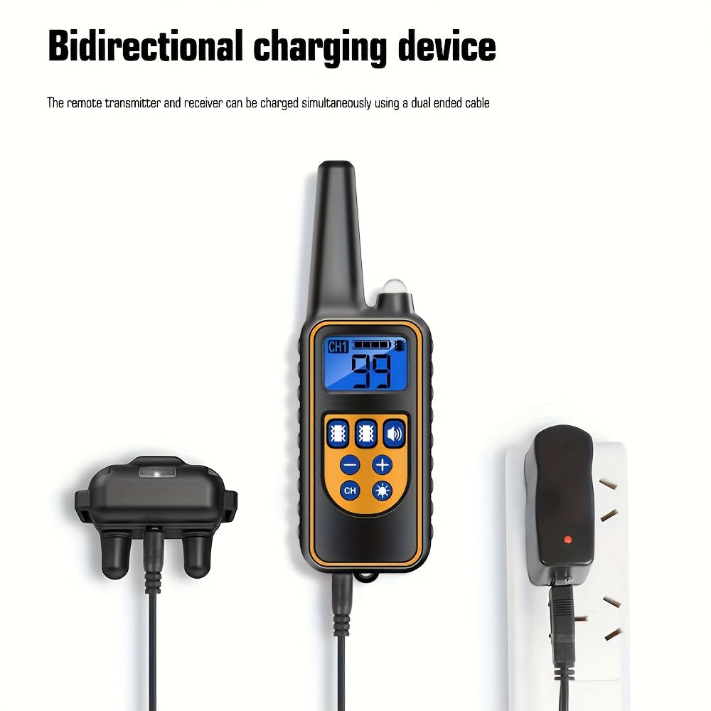 Smart Trainer Pro – Rechargeable Remote Control Dog Collar with Beep and Vibration