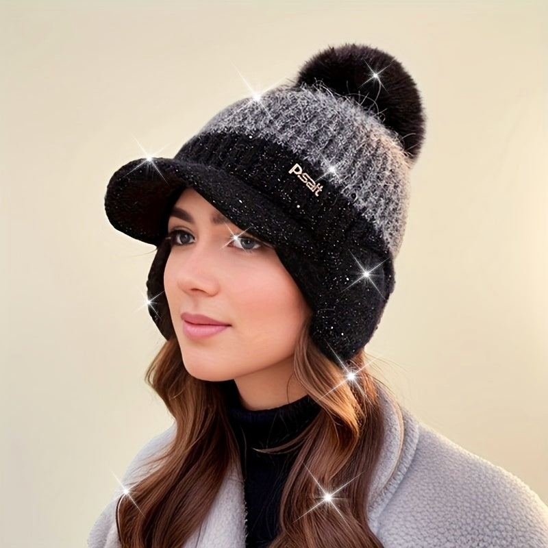 Jade Knitted Baseball Cap – Warm and Stylish Protection