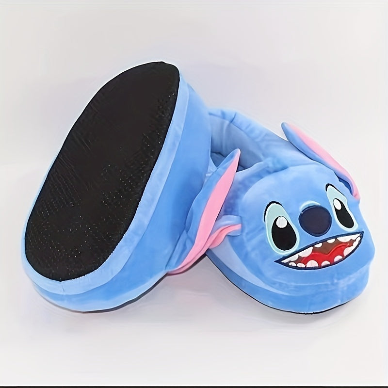 Stitch Plush Slippers - For Ultimate Comfort and Playful Moments