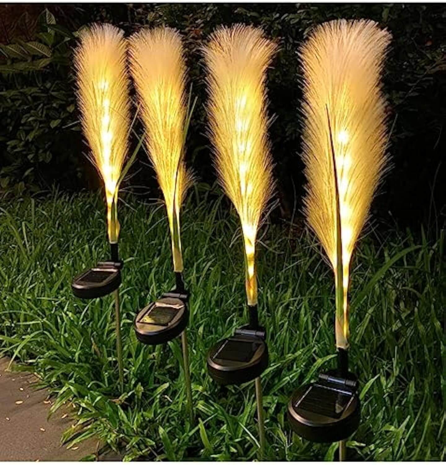 Modern Solar-Powered Outdoor Lamp