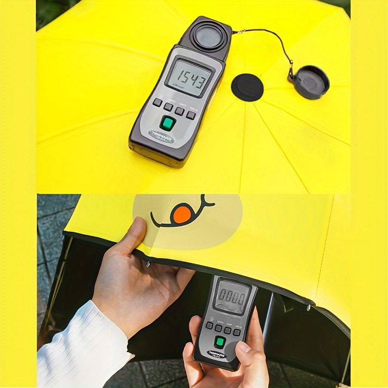 Cute Bear Umbrella for Children – Manual Opening with Sun and Rain Protection