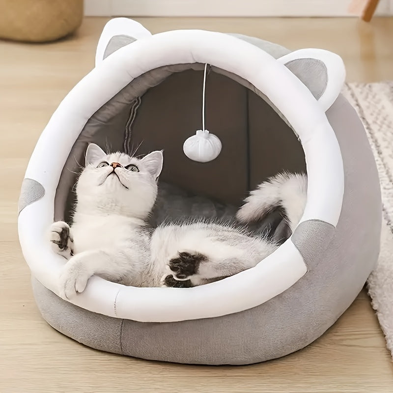 Cosy Cat House - The Perfect Play and Sleep Spot for Your Cat