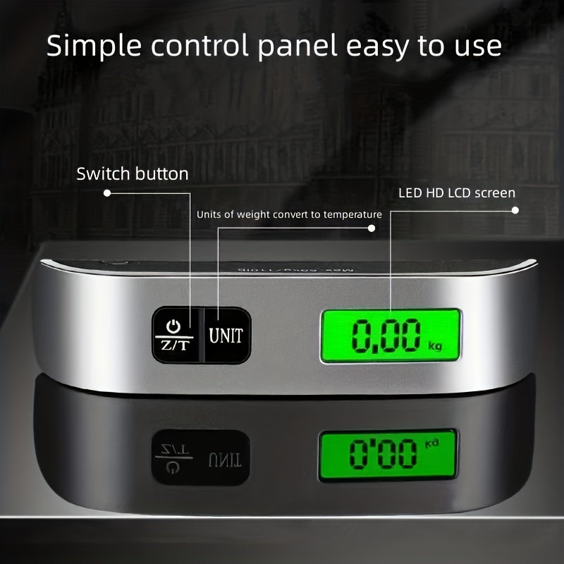 Digital Handheld Luggage Scale – Lightweight and User-Friendly