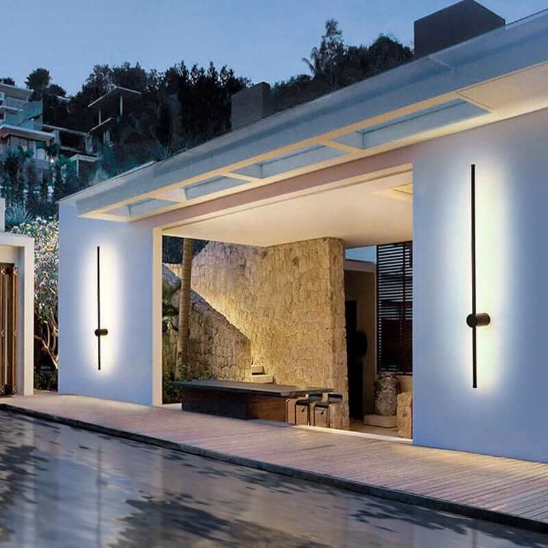 Modern Outdoor Line LED Lamp - Atmospheric