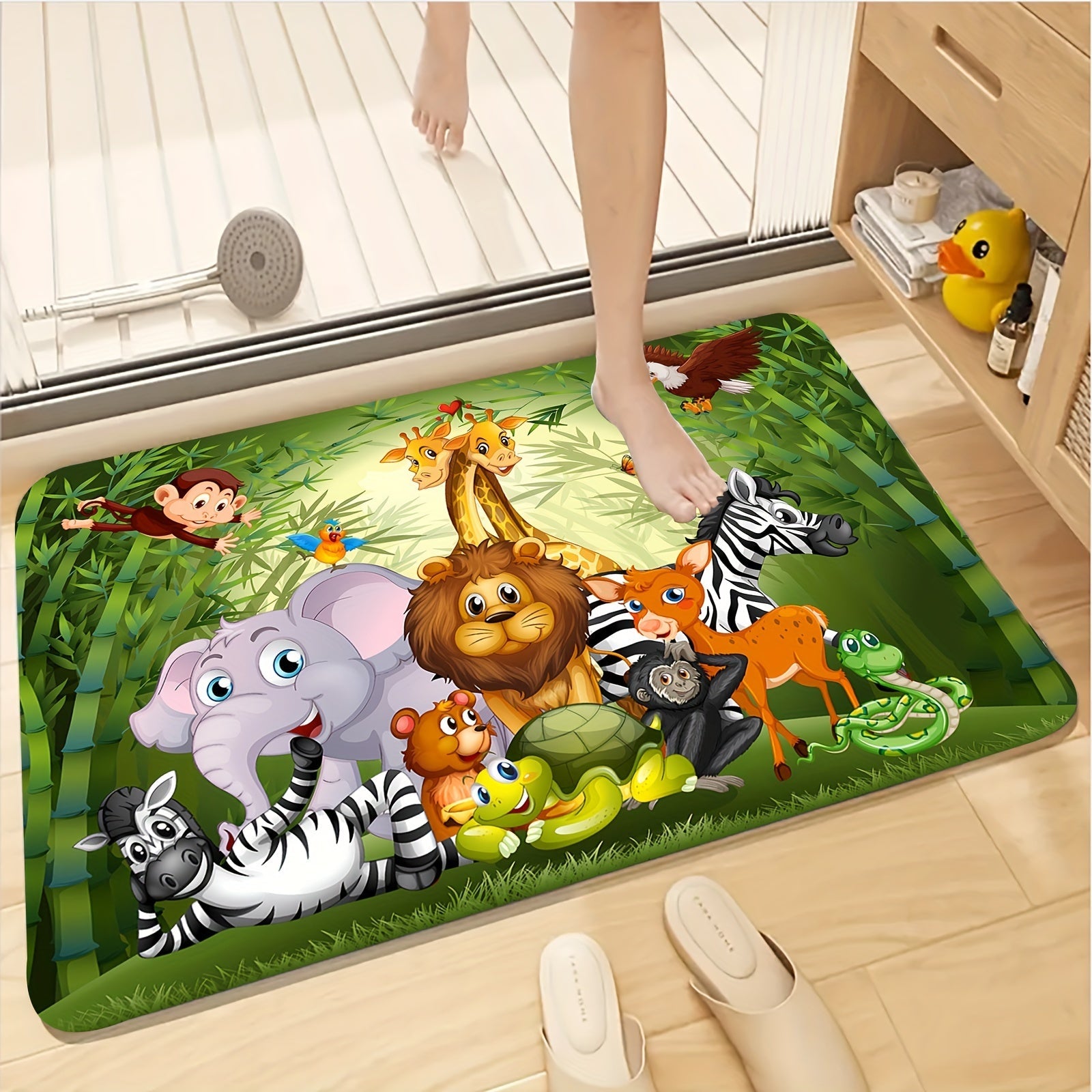 Animal Pattern Rug - For a Playful Atmosphere in Your Home