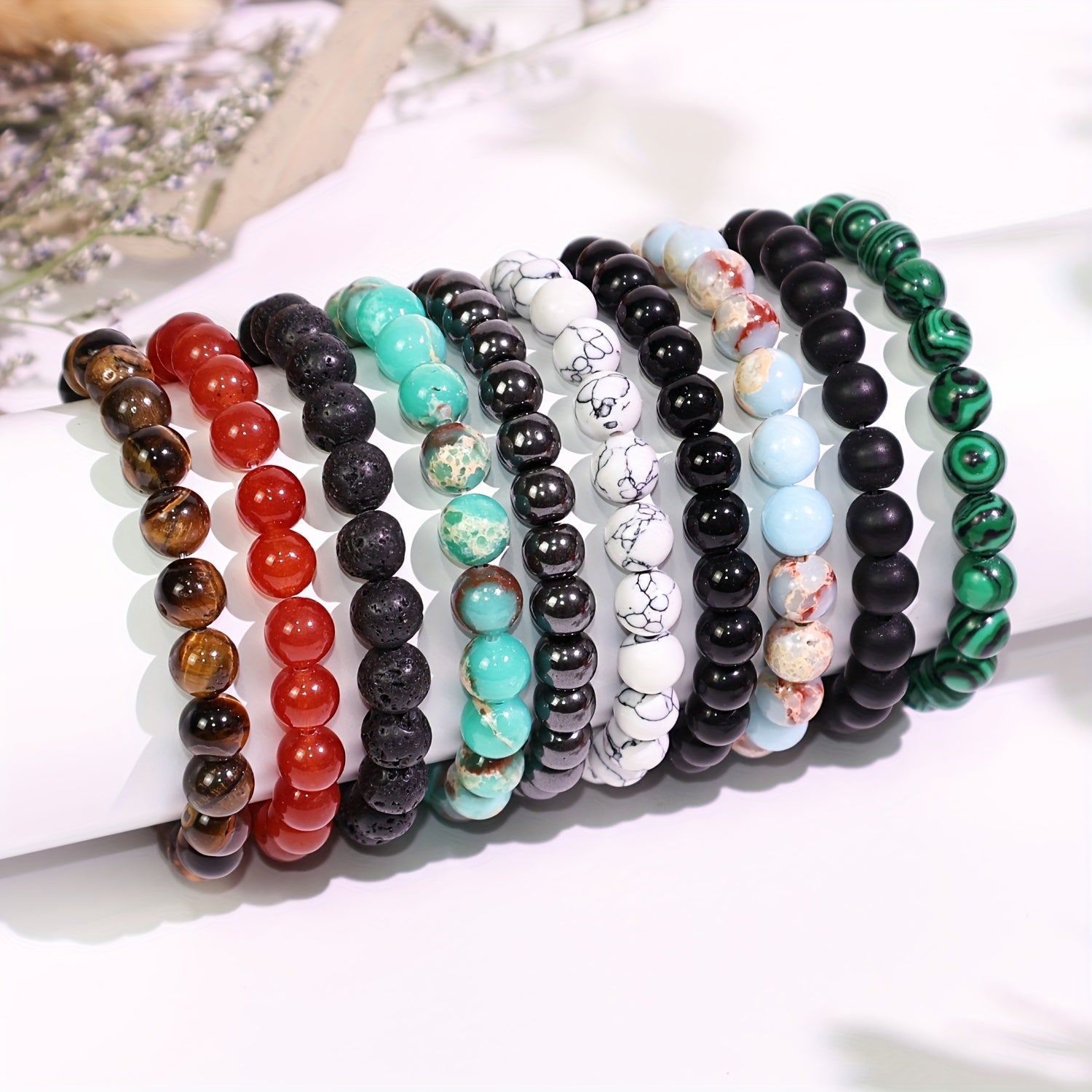 Colourful Natural Stone Bracelets - For a Stylish Flair