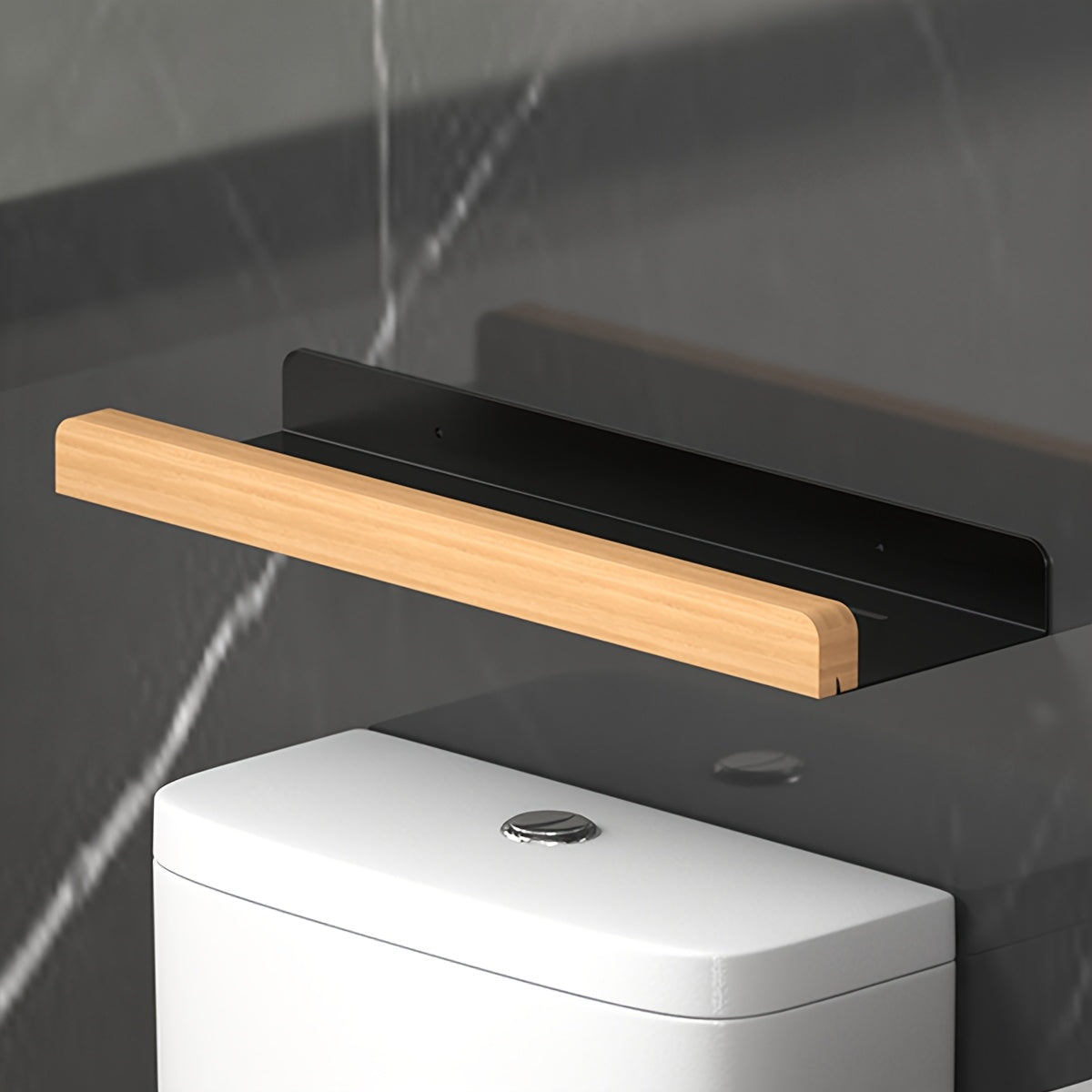 Stylish Wall Shelf Toilet Paper Holder – Perfect for Bathroom Organisation