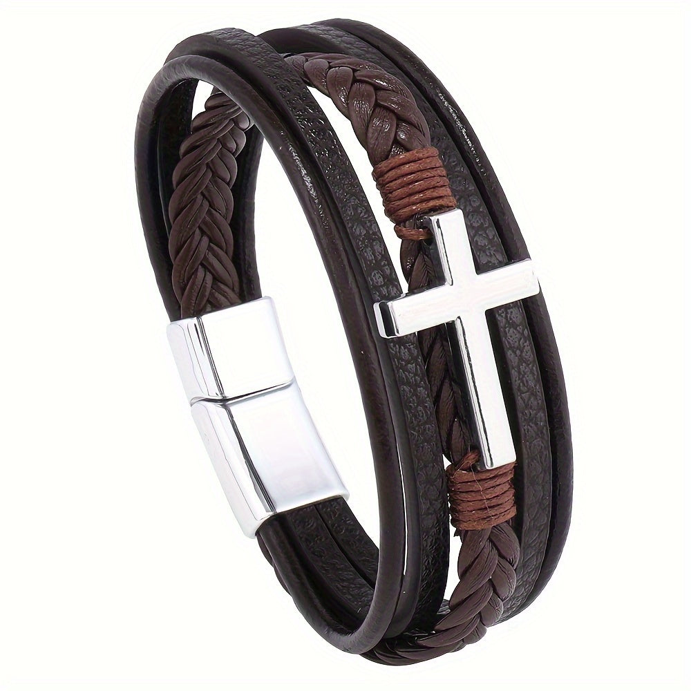 Spiritual Leather Bracelet - For the Modern Man