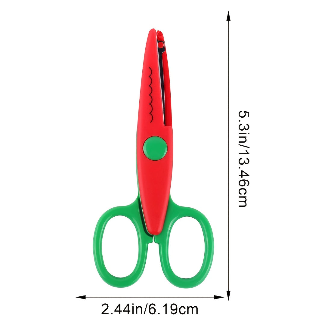 Colourful Creative Scissors Set – Decorative Edges for Crafts and DIY