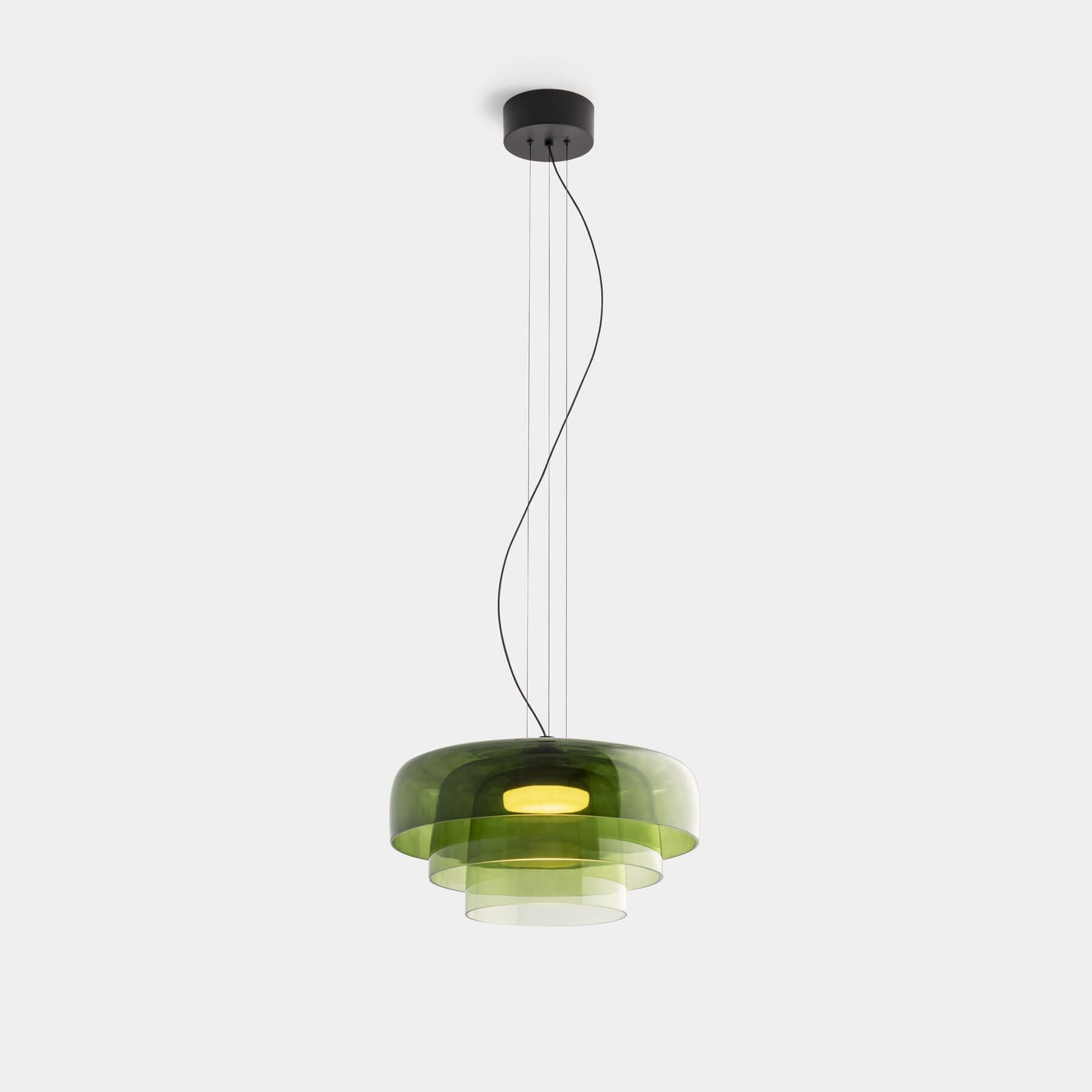 Norwegian Glass Pendant Lamp - Unique Design