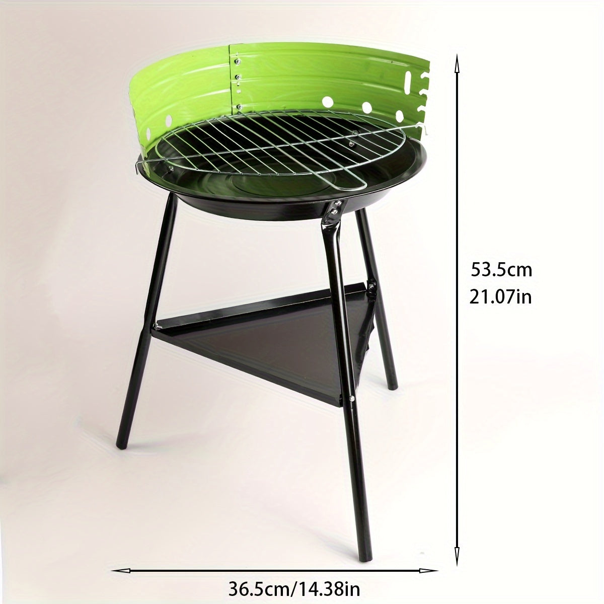 Portable Metal Outdoor Barbecue – Disassemblable, Lightweight and Perfect for Camping or Garden