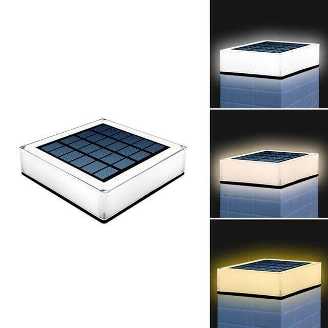 Modern Outdoor LED Solar Light - Sustainable