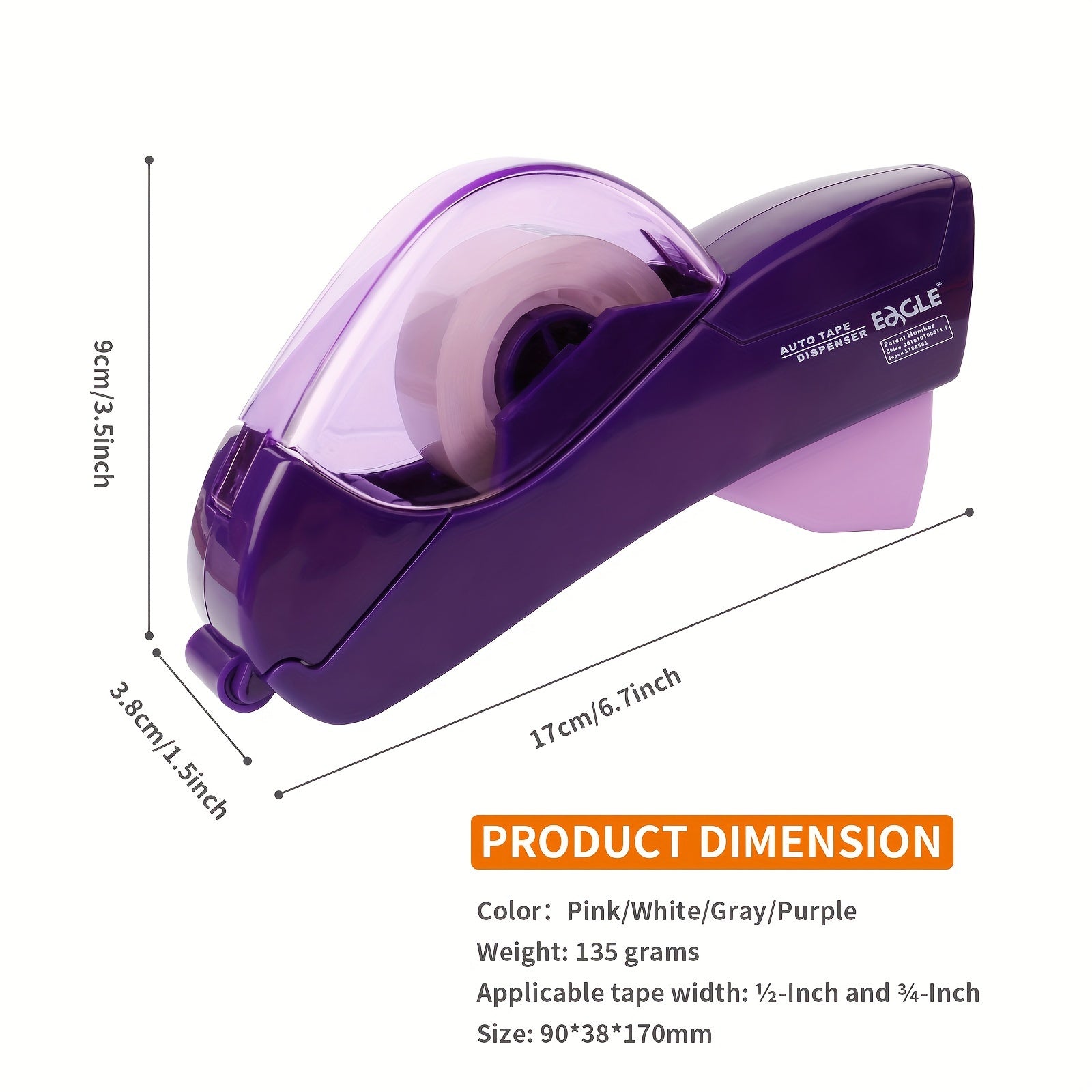 QuickSeal Tape Dispenser – Super Fast Taping with One Hand