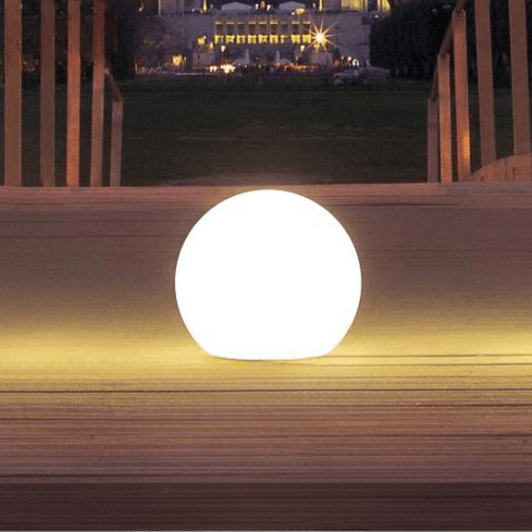 Solar-Powered Globe Garden Light
