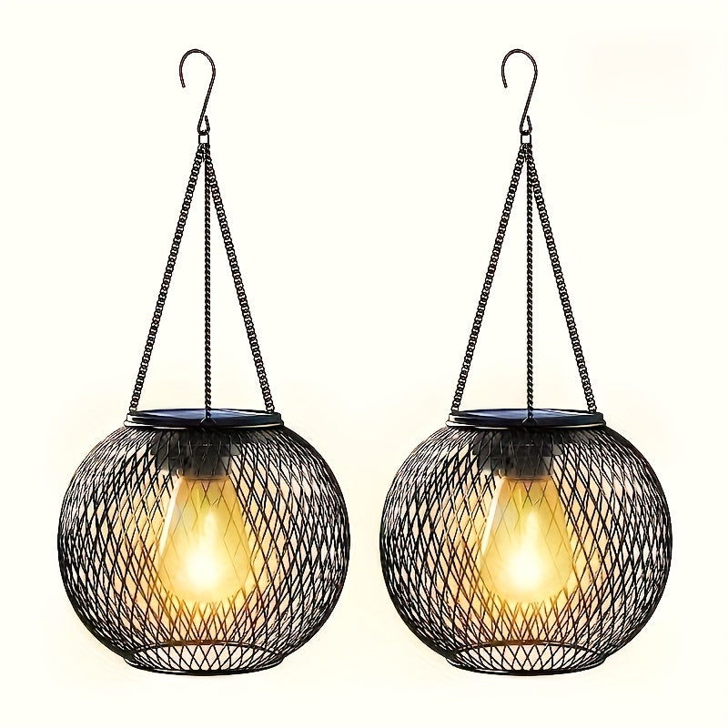 Wooden Solar Garden Lantern – Ideal for Evening Lighting in the Garden