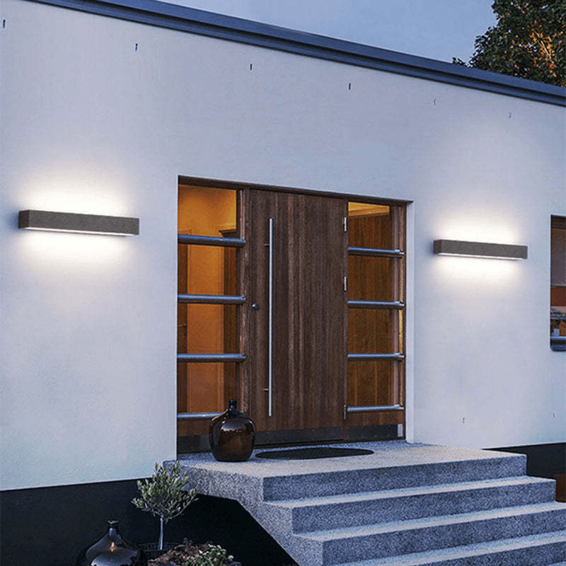 LED Outdoor Wall Light - Right Angle Design
