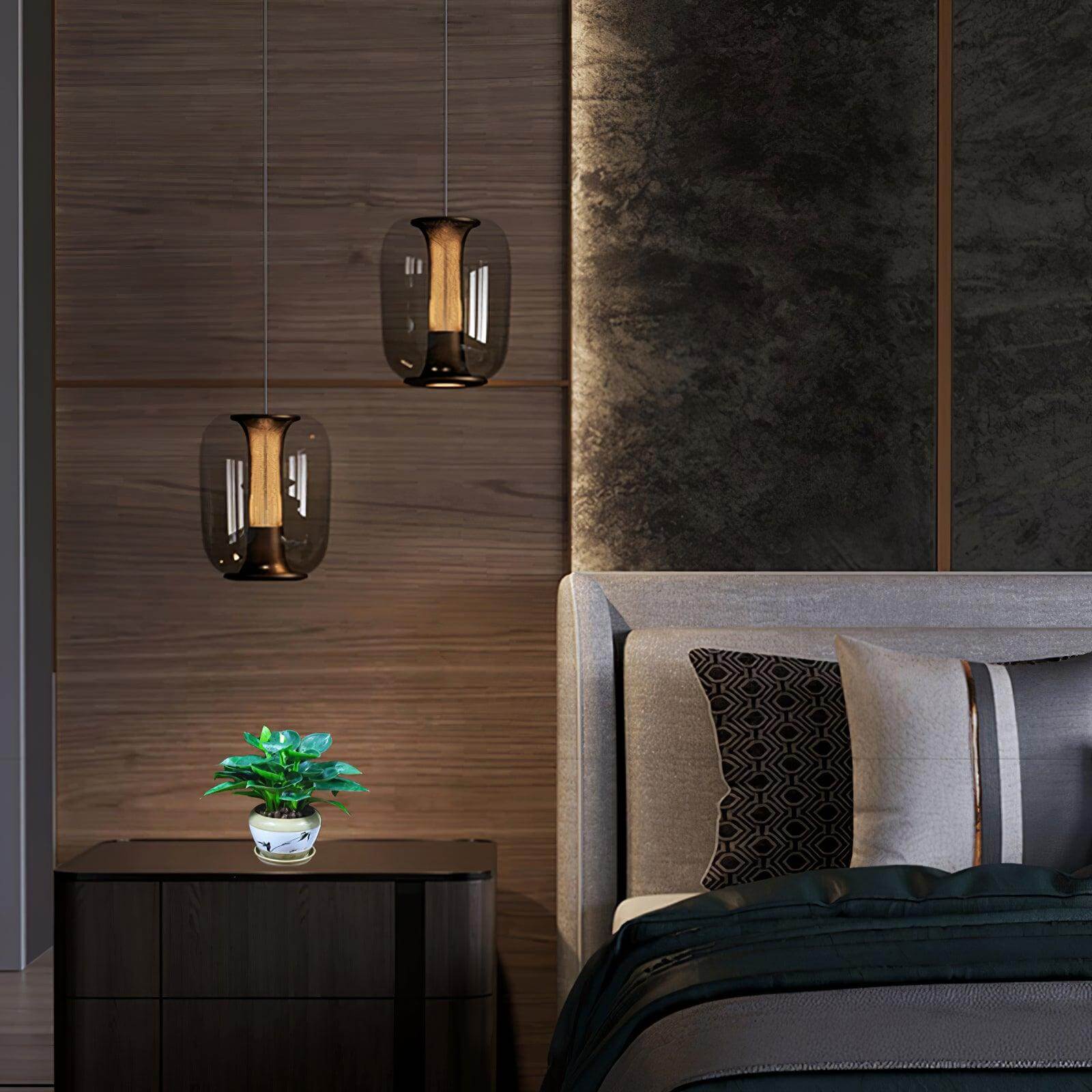 Modern Glass Pendant Lamp - Stylish & Atmospheric