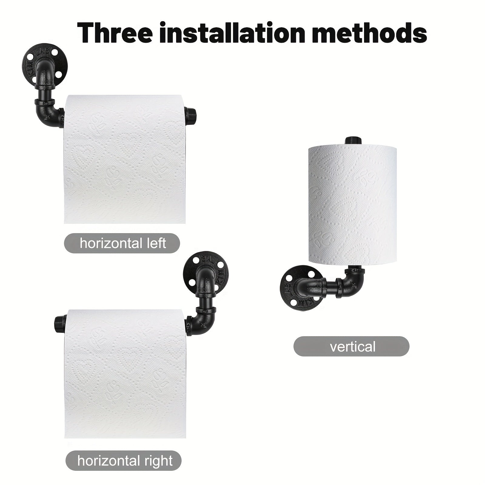 Industrial Toilet Roll Holder - For a Stylish Bathroom