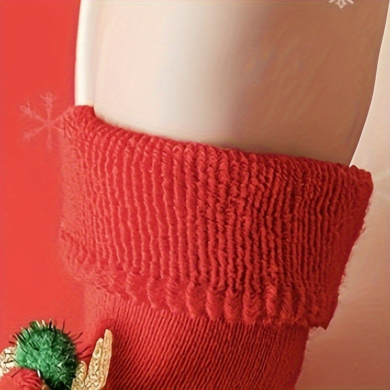 Cute Christmas Baby Booties - For Warm Little Feet