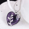 Stylish Heart-Shaped Rose Quartz Gemstone Necklace – Amara