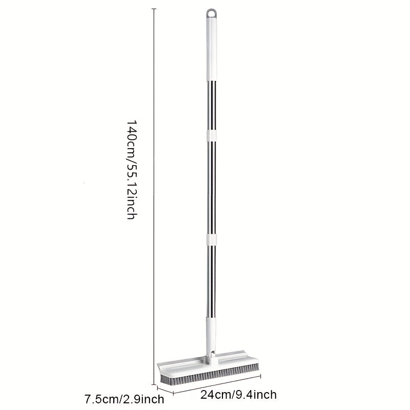 Rotating Cleaning Brush with Long Handle – Versatile and Powerful for Floors, Walls, and Windows