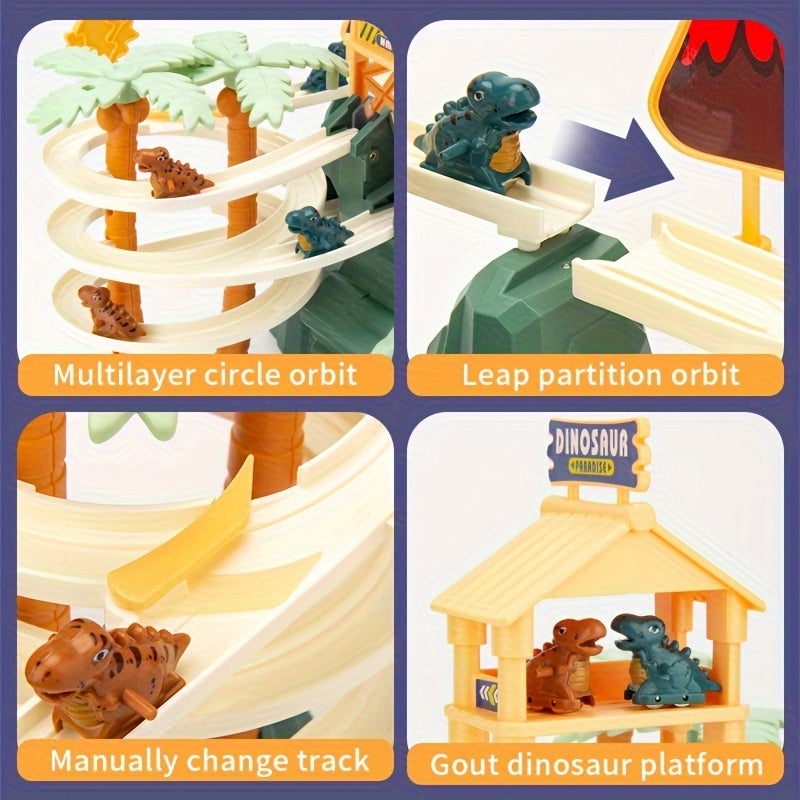 Dino Climbing Track Playset - For Exciting Dino Adventure