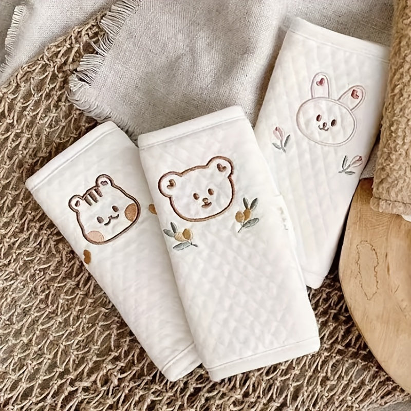 Shoulder Pads for Pushchairs & Car Seats – Comfort with Animal Motif