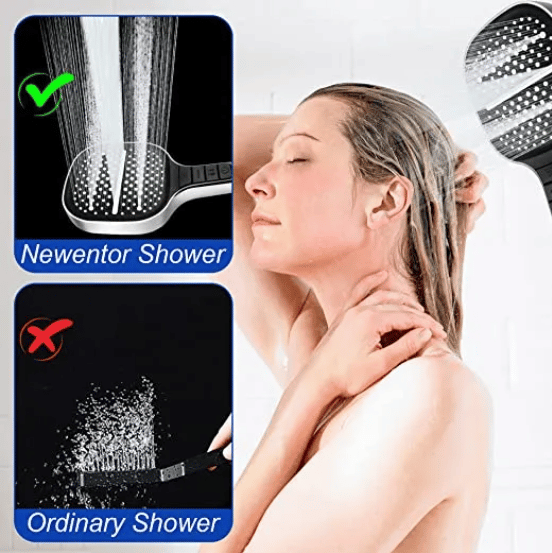 Luxurious Showerhead with 7 Settings – HydraLux