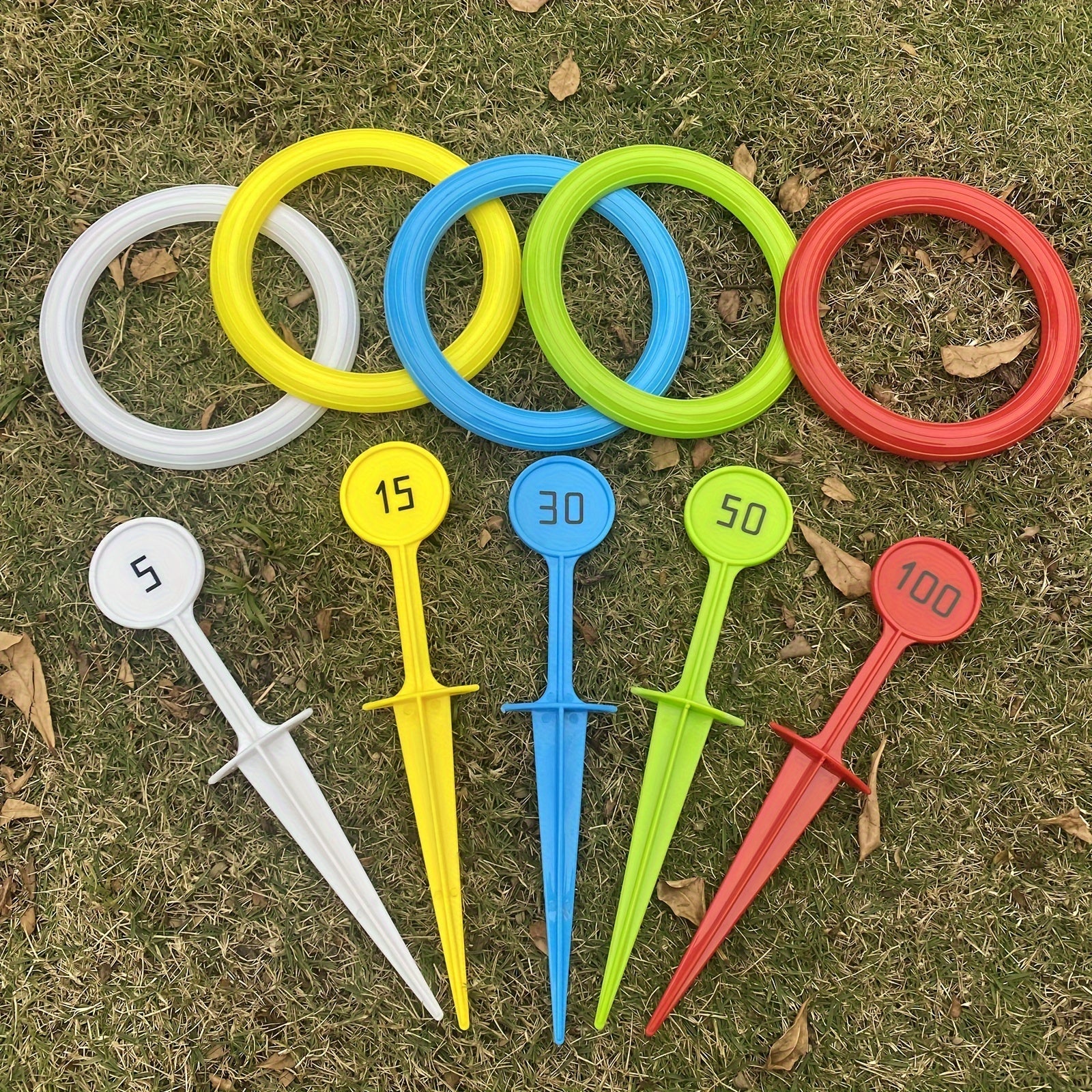 Colourful Ring Toss Set - For Enjoyable Outdoor Activities