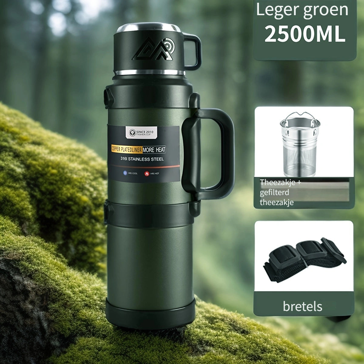 Robust Insulated Thermos Flask – Durable and Convenient
