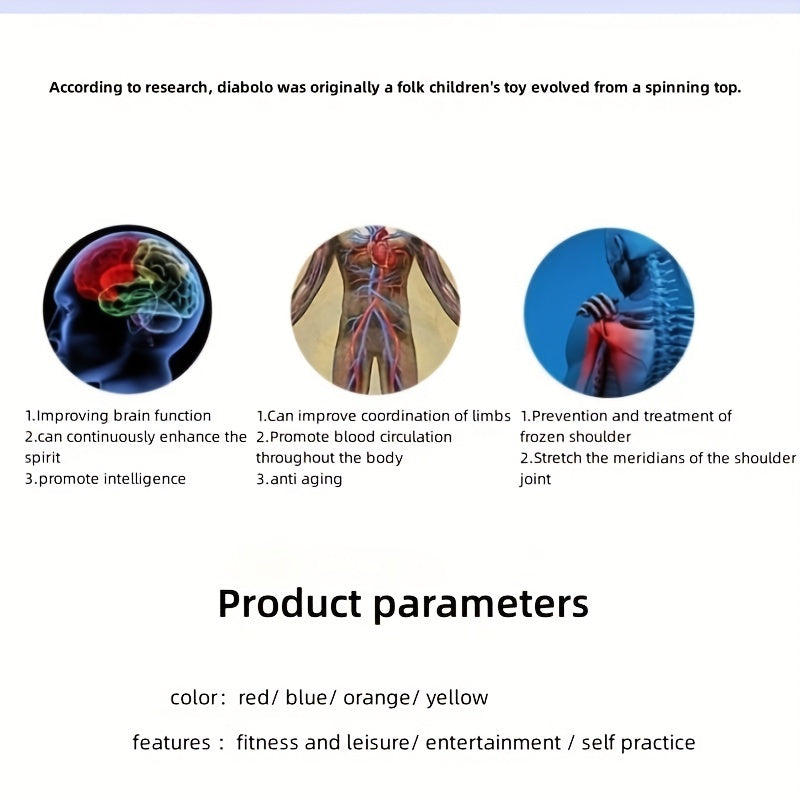 Diabolo Game Set – For Fun and Movement