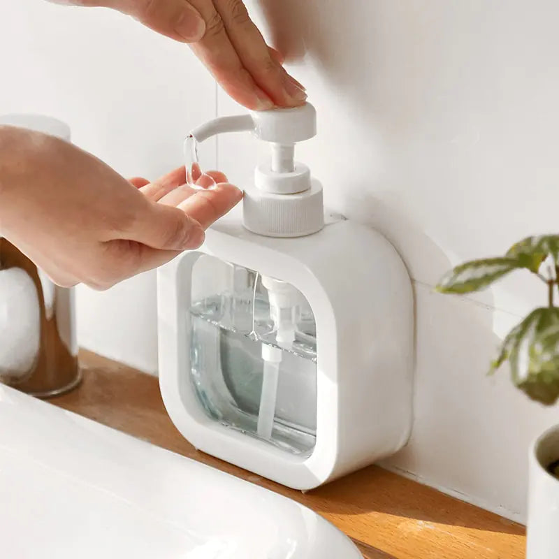 CleanVue Soap Dispenser – Modern Design, Hygienic and Functional
