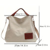Stylish Canvas Shoulder Bag – Sienna