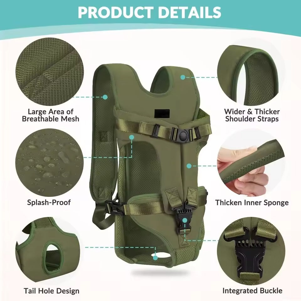 Portable Pet Carrier - Breathable & Travel-Ready