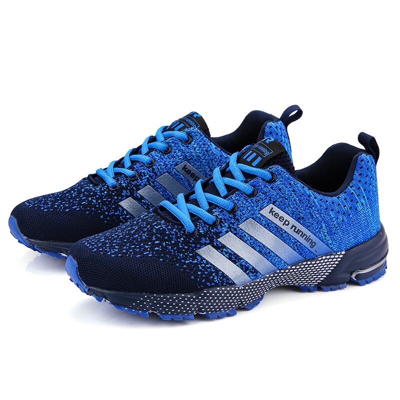 Men's Sneakers - Breathable | Reflective Running Shoes